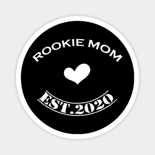 Rookie mom white Magnet